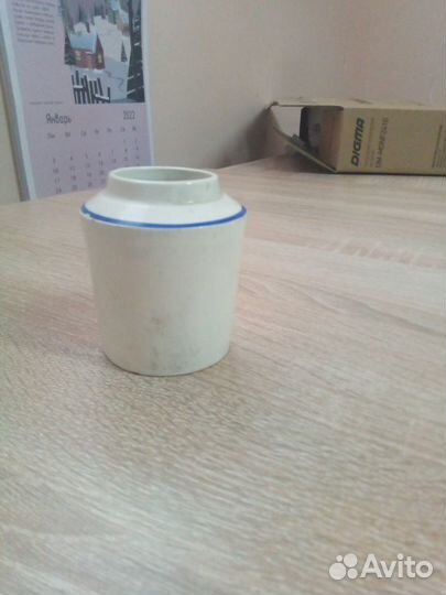 Фарфоровая подставка для карандашей из СССР