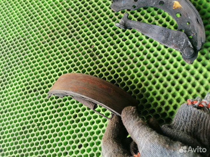 Задние колодки на Fabia 2007-2015