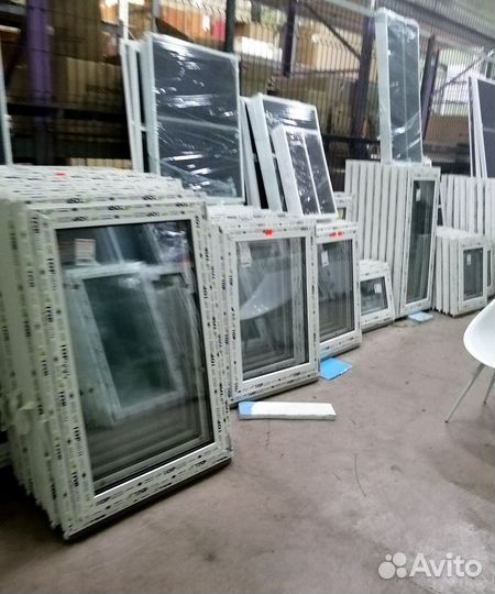 Окна 600х1200 мм пластиковые