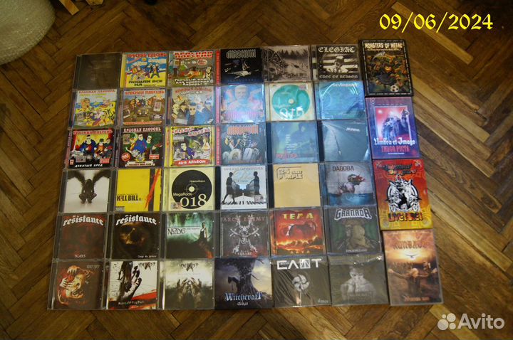 CD диски metal, rock, русский рок Часть 1