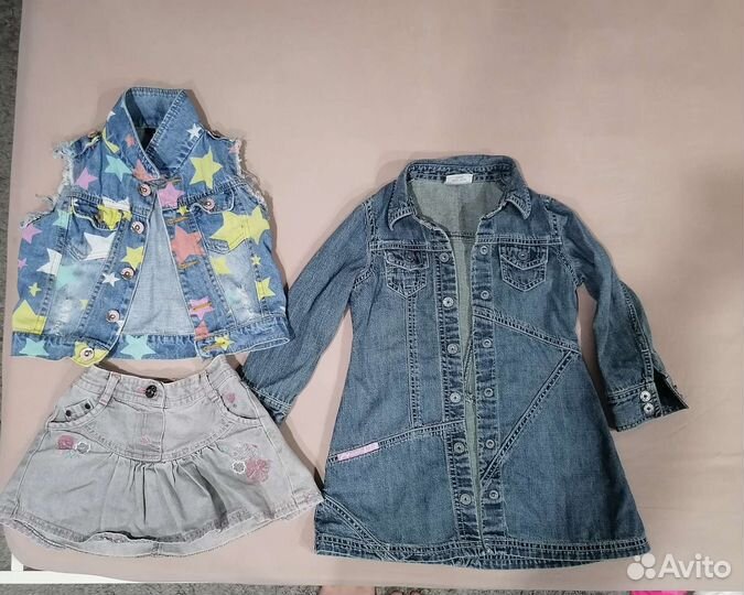 Вещи пакетом на девочку