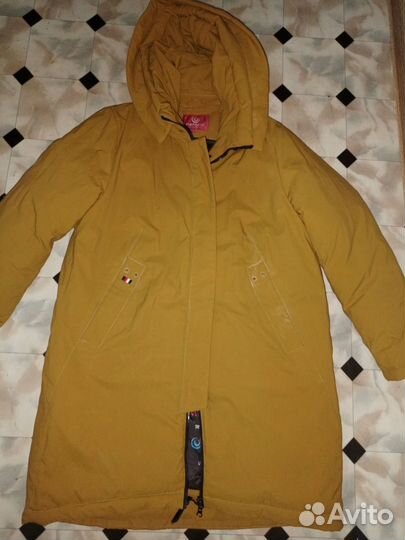 Пуховик женский 50 52 бу