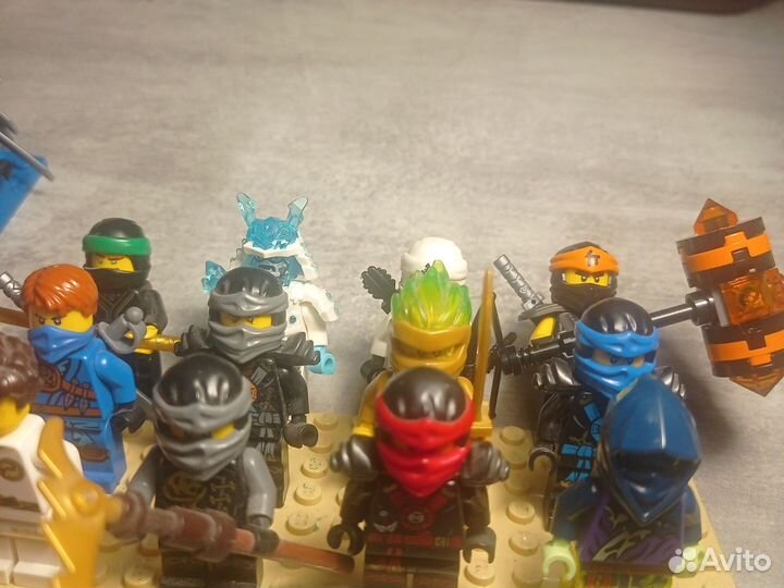 Lego Ninjago минифигурки 2015-2020