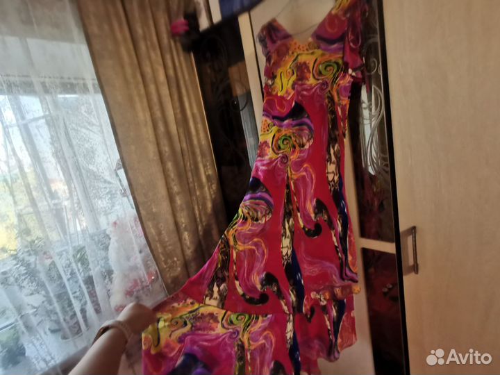 Платье и сарафан шифоновое 48-50 р