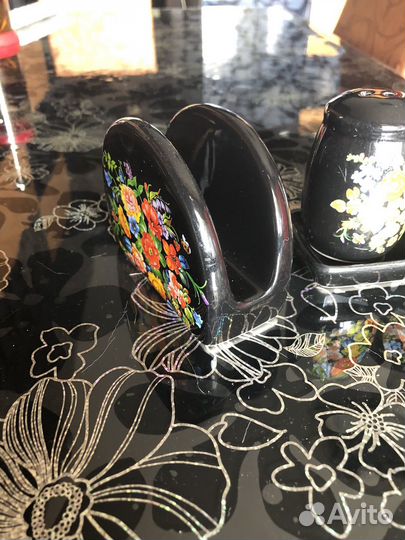 Салфетница + солонка и перечница