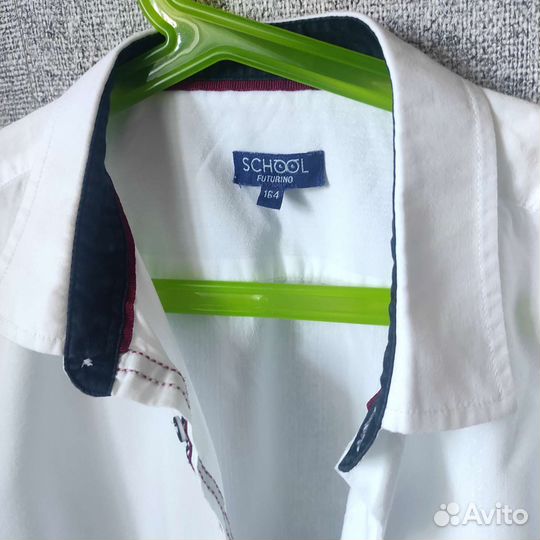 Рубашка школьная 158 на мальчика