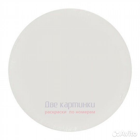 Холст Две картинки круглый 60 см на подрамнике