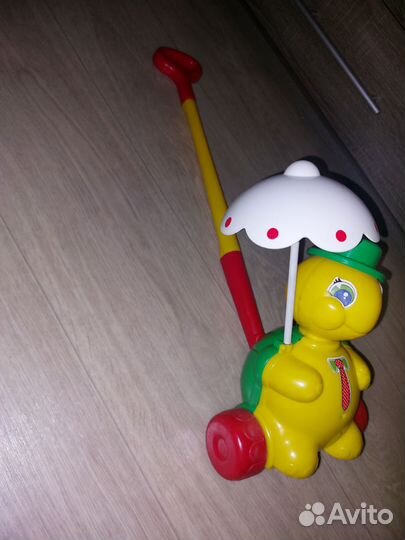 Каталка черепаха с зонтиком