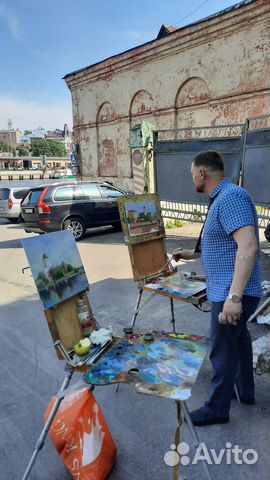 Картина маслом.Выборг