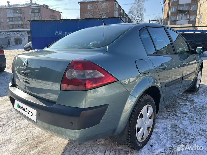 Renault Megane 1.6 МТ, 2005, 232 205 км