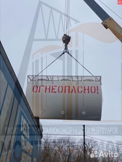 Резервуар Горизонтальный Стальной ргс-109 м3