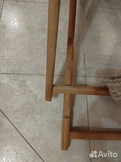 Кресло шезлонг складное бу