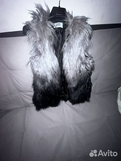Fur vest rick owens type yeti