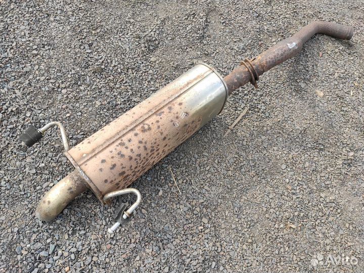 Выхлопная банка Z19DT Z19DTH на Opel Astra H