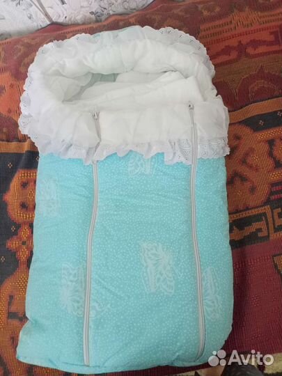 Конверт на выписку для мальчика демисезонный