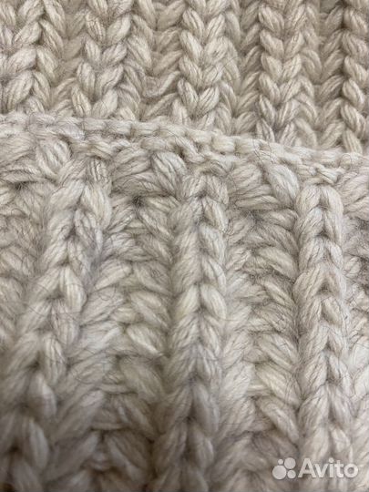 Комплект шапка и шарф-хомут женский зимний