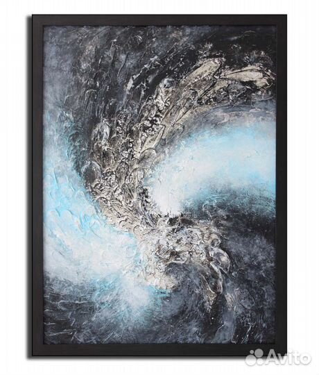 Картина современная интерьерная абстракция