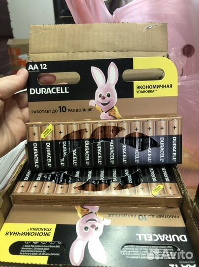 Батарейки дюрасел новые