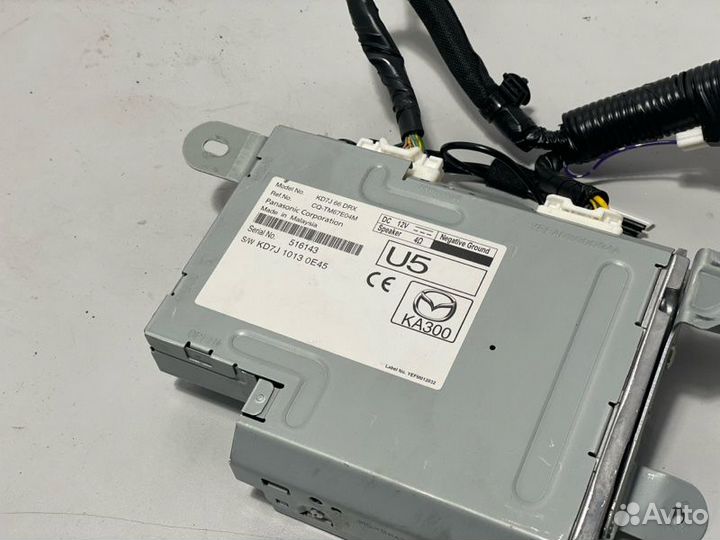 Блок управления магнитолой Mazda Cx-5 KF PE