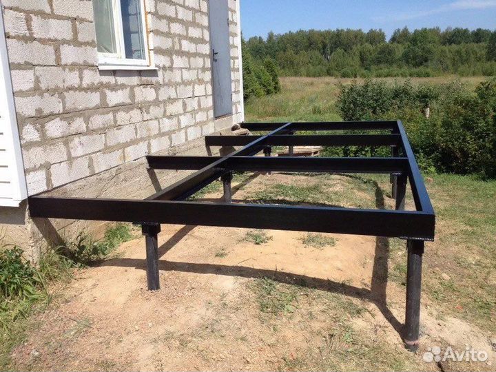 Терраса металлическая