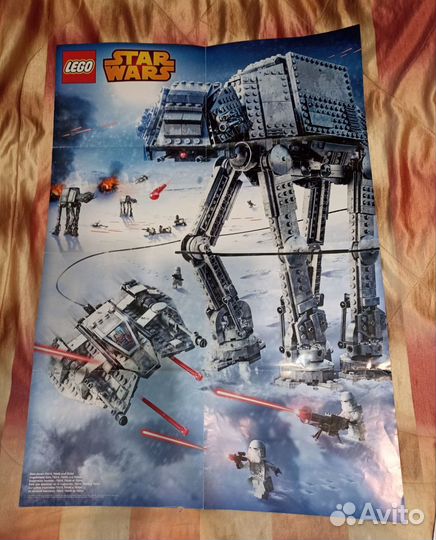 Схема + плакат Lego star wars 75054