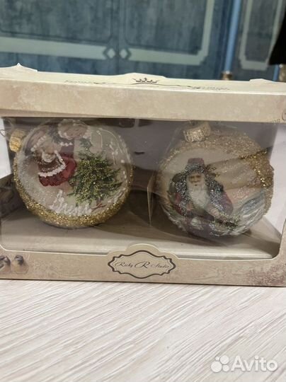 Набор елочных шаров 14 шт