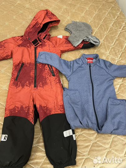 Зимний костюм на мальчика 98 reima