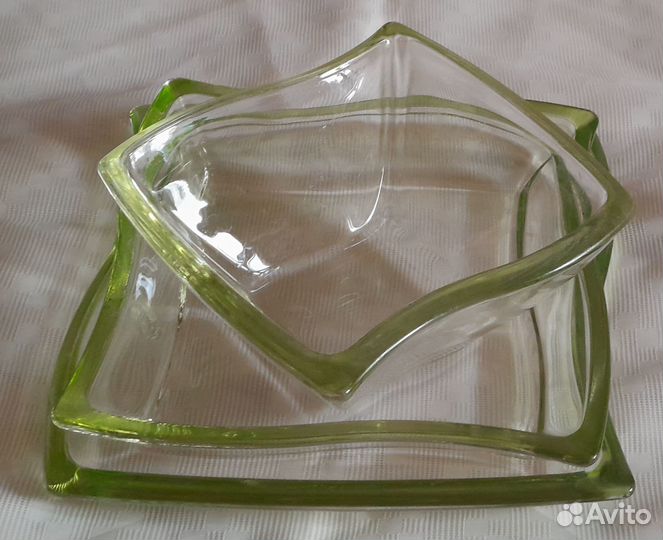 Салатники- стекло, Германия Walther -Glas