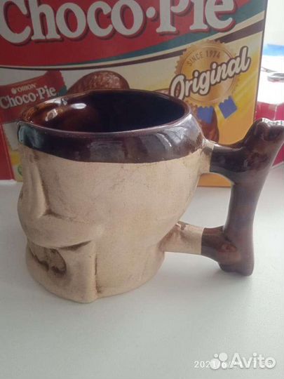 Кружка с черепом