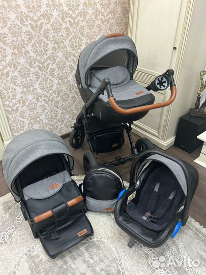 Коляска verdi 3 в 1 в отличном состонии