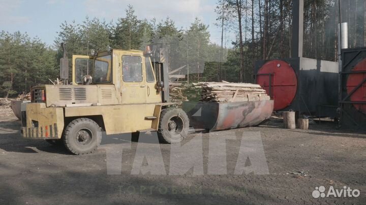 Углевыжигательные печи двухретортные до 50 тонн/ме