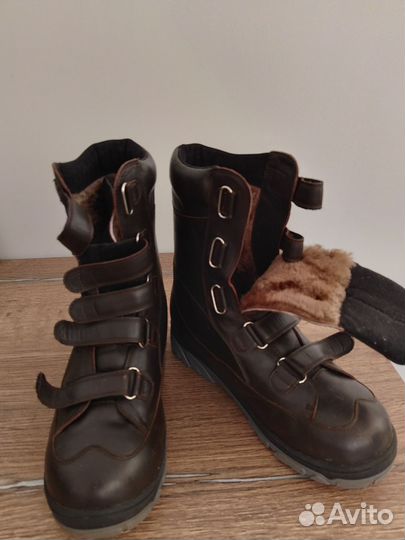 Ботинки зимние на меху детские дцп