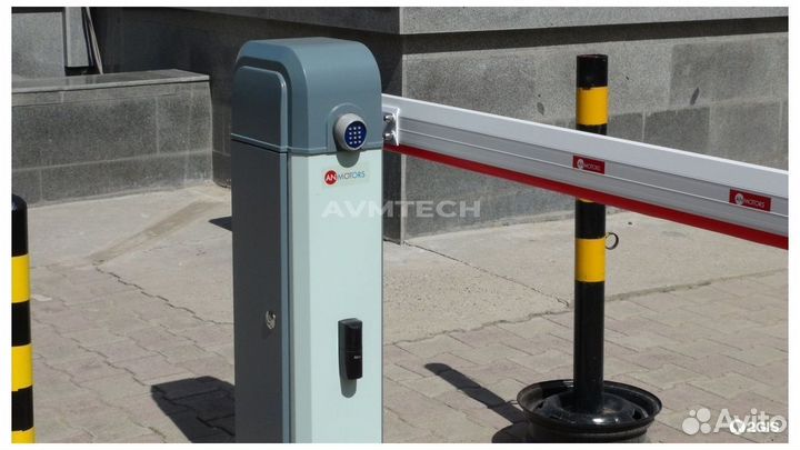 Шлагбаум под ключ