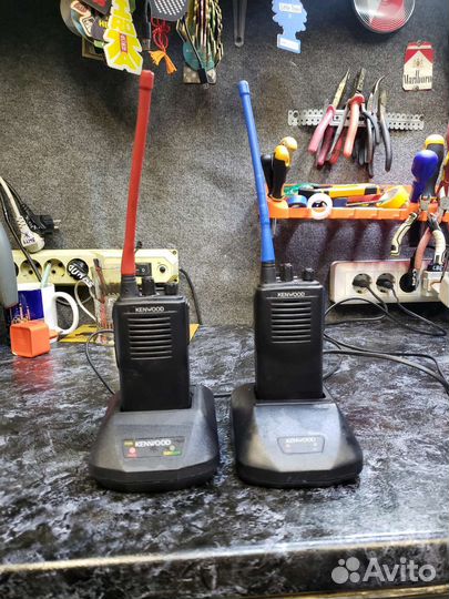 Рация kenwood tk 3107 2 комплекта