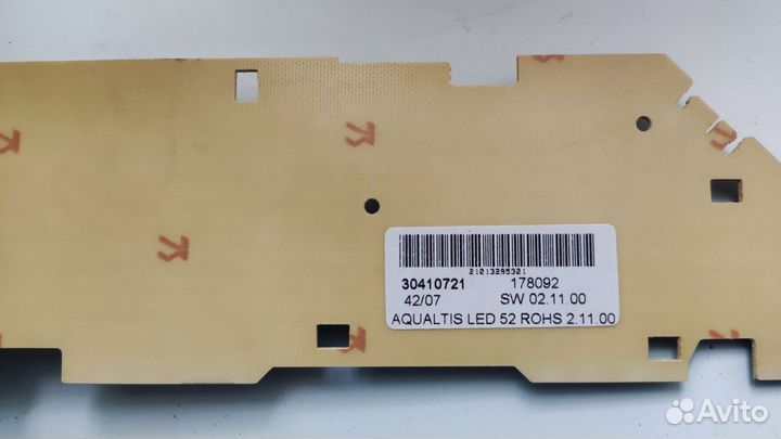 Плата индикации Стиральной Машины Ariston Aqualtis