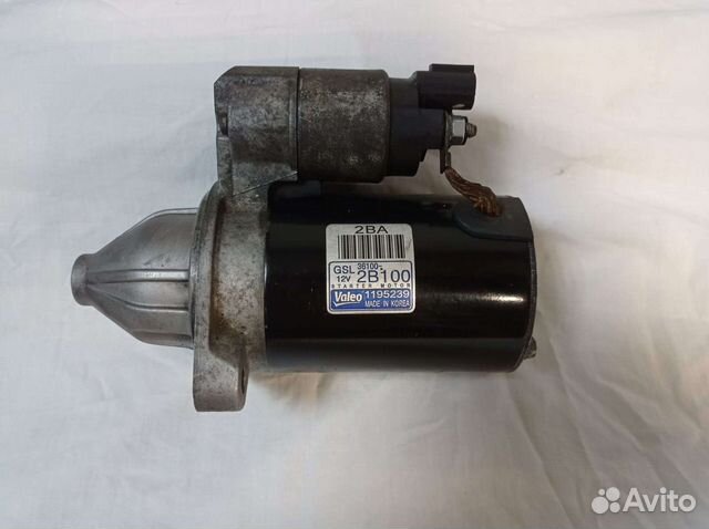 Стартер Hyundai Elantra, Kia