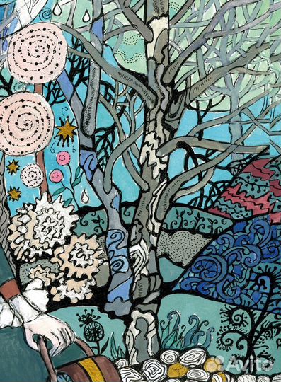 Картина акварель