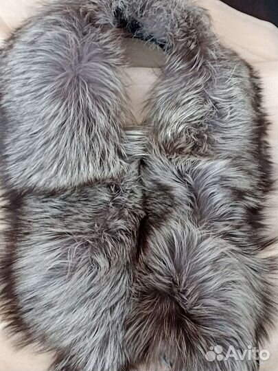 Новая Горжетка(воротник) из меха чернобурки