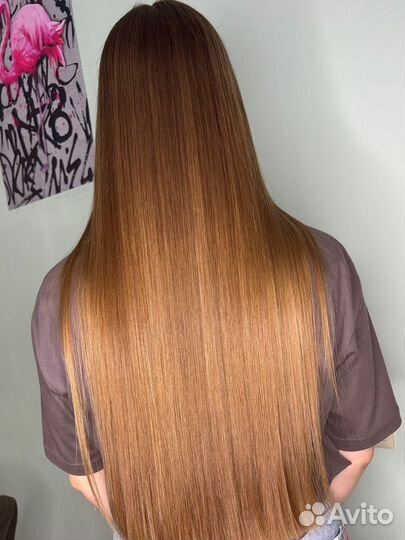 Кератиновое выпрямление