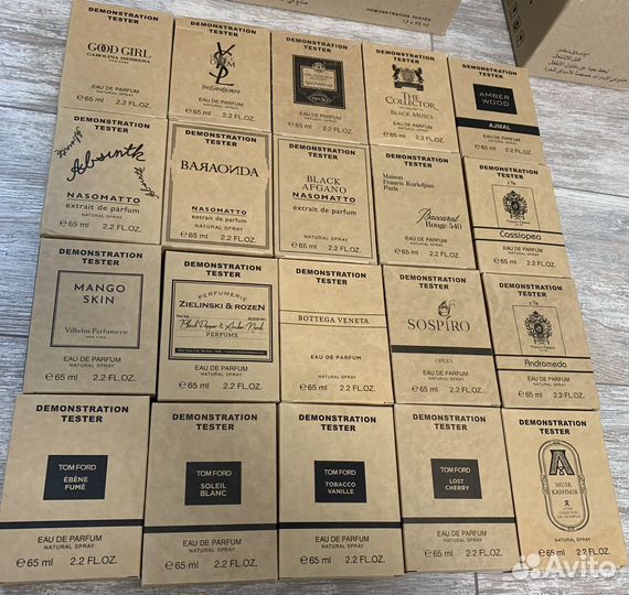 Духи тестер стойкий