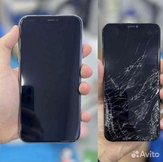 Переклейка стекла на Samsung, Apple, Xiaomi, Redmi