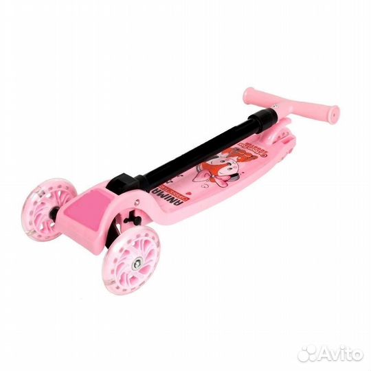 Трехколесные самокаты, светящиеся колеса