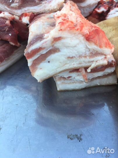 Мясо. Свинина домашняя. Сало