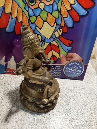 Статуэтка Ганеша латунь