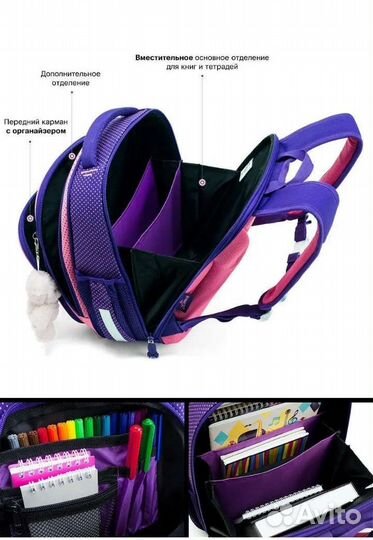 Рюкзак школьный для девочки