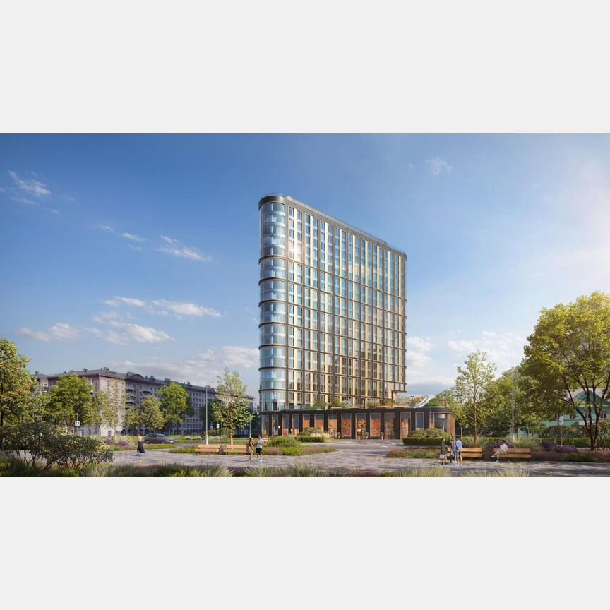 Квартира-студия, 17,9 м², 17/19 эт.