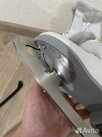 Коньки фигурные детские женские Oxelo 33/34 размер