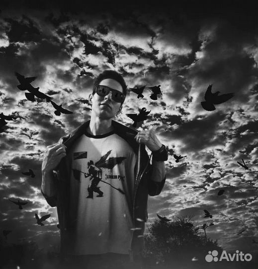 Монтаж: фото в стиле retro + видео