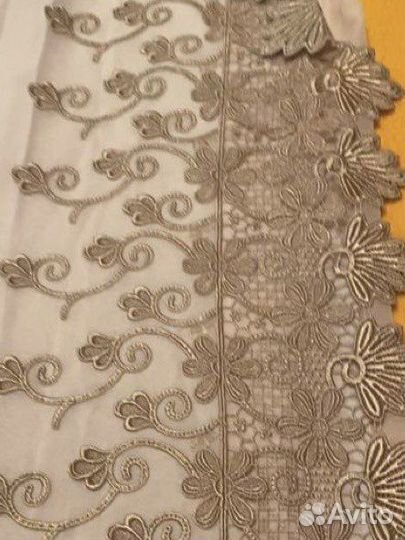 Шторытюль с вышивкой