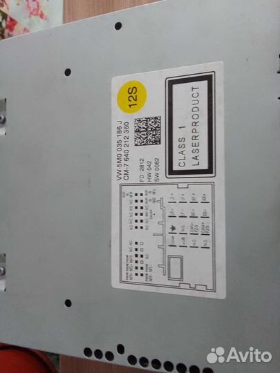 Магнитола rcd310 Volkswagen Bosch